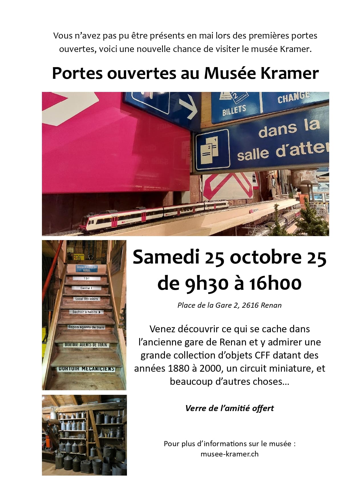 Affiche Portes ouvertes